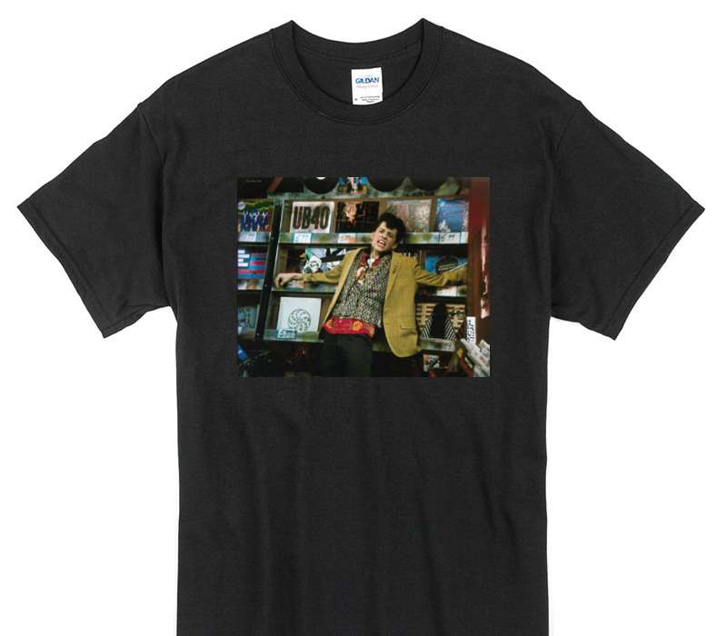 Custom Gildan 100% Cotton Black T-Shirt