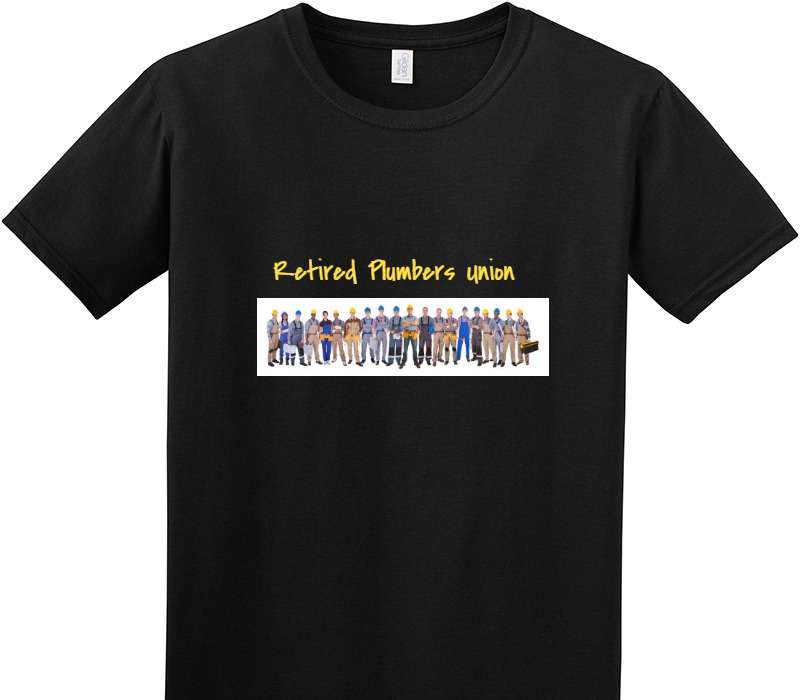 Custom Adult Soft Style 100% Cotton Black T-Shirt
