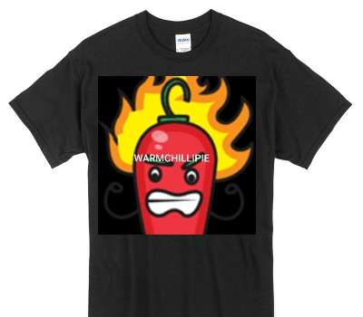 Custom Gildan 100% Cotton Black T-Shirt