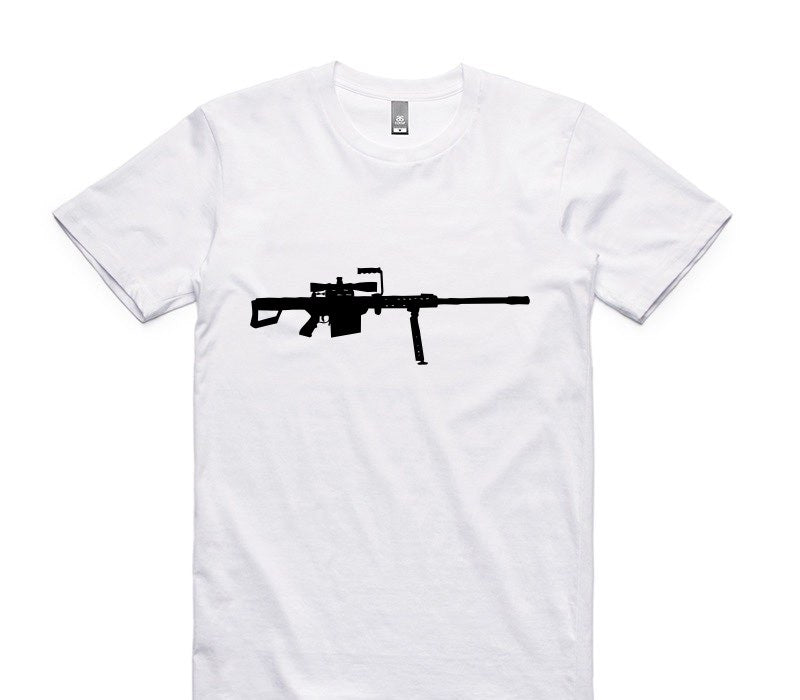 Custom AS Colour 100% Cotton White T-Shirt