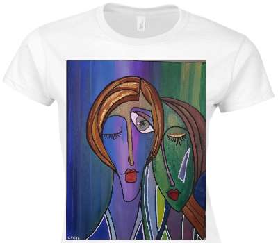 Custom Womens Soft Style 100% Cotton White T-Shirt