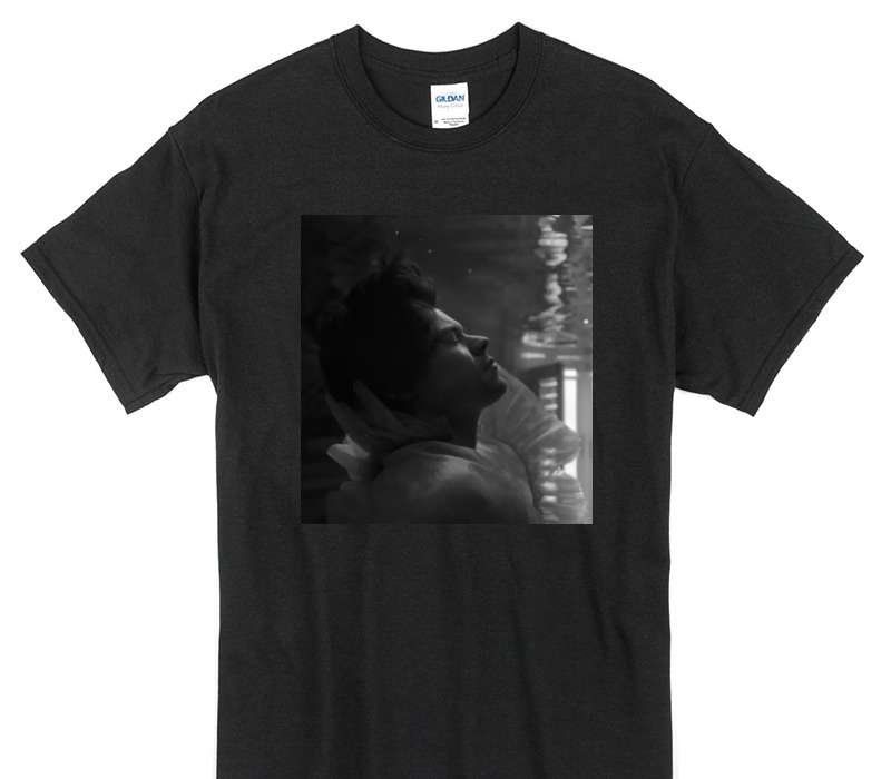 Custom Gildan 100% Cotton Black T-Shirt