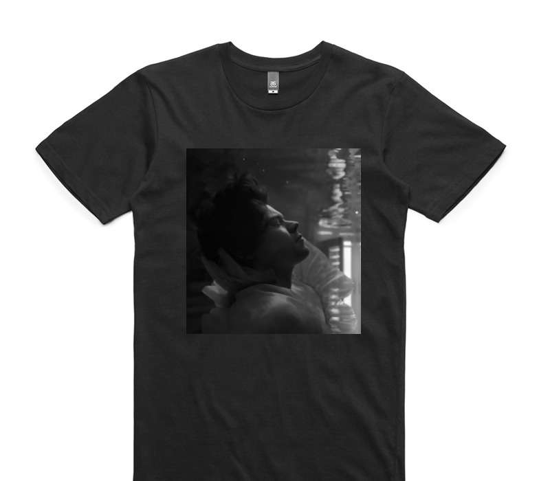 Custom AS Colour 100% Cotton Black T-Shirt