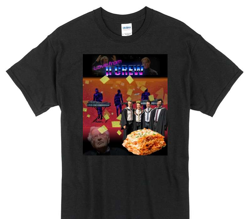 Custom Gildan 100% Cotton Black T-Shirt