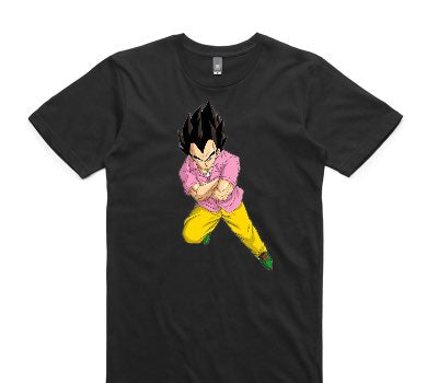 Custom AS Colour 100% Cotton Black T-Shirt