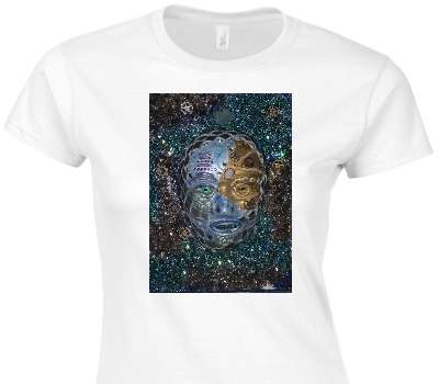 Custom Womens Soft Style 100% Cotton White T-Shirt