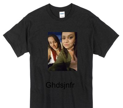 Custom Gildan 100% Cotton Black T-Shirt