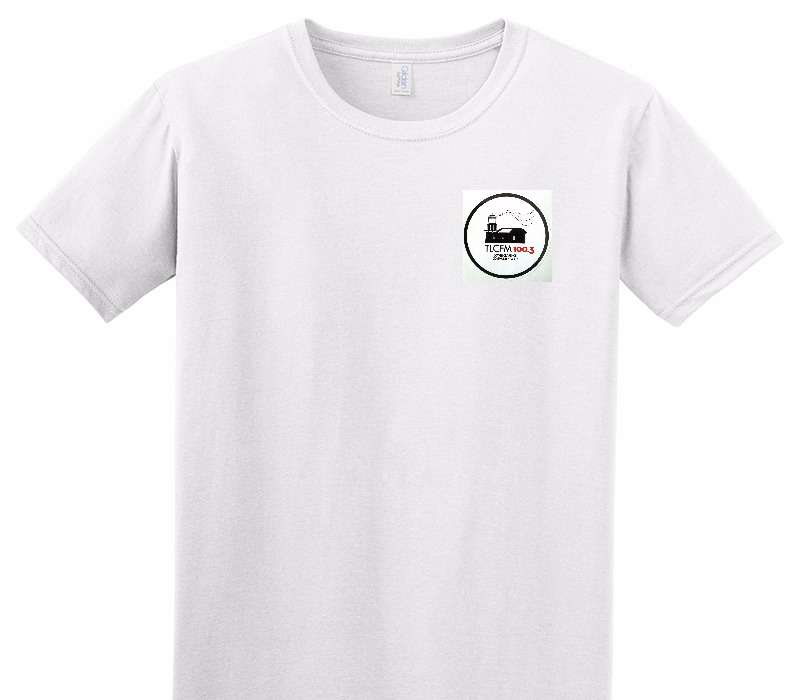 Custom Adult Soft Style 100% Cotton White T-Shirt