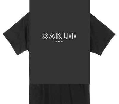 Custom Gildan 100% Cotton Black T-Shirt