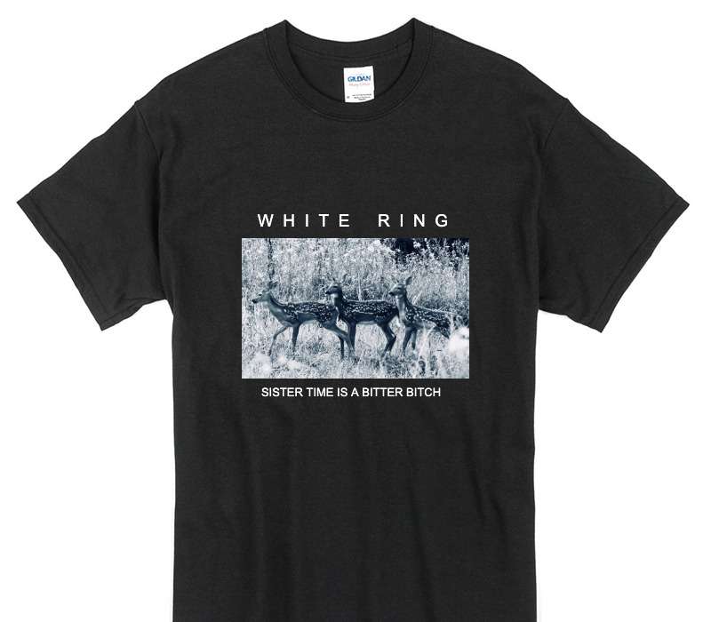 Custom Gildan 100% Cotton Black T-Shirt