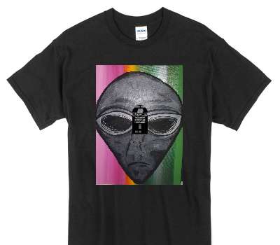 Custom Gildan 100% Cotton Black T-Shirt