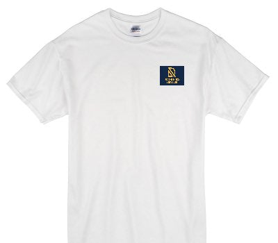 Custom Gildan 100% Cotton White T-Shirt