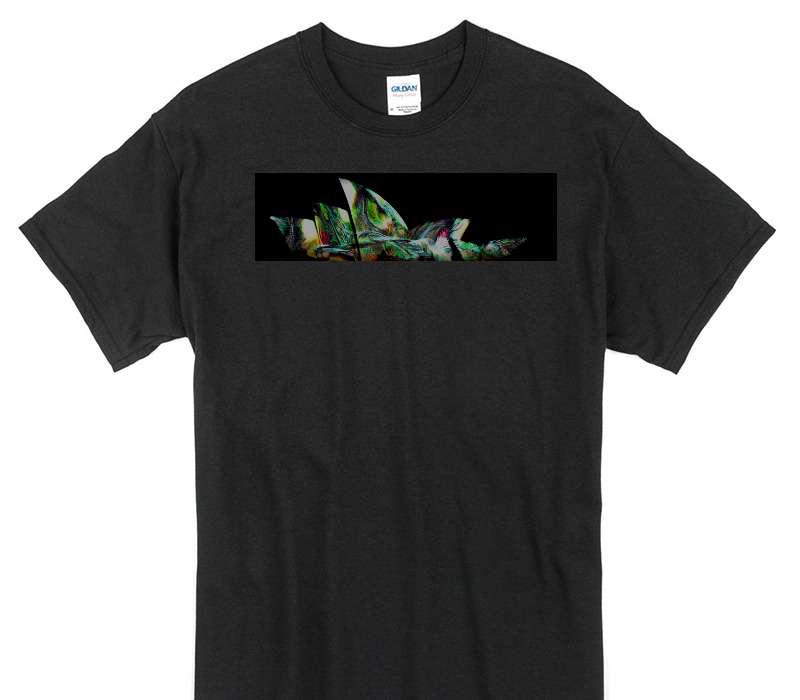 Custom Gildan 100% Cotton Black T-Shirt