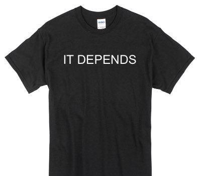 Custom Gildan 100% Cotton Black T-Shirt