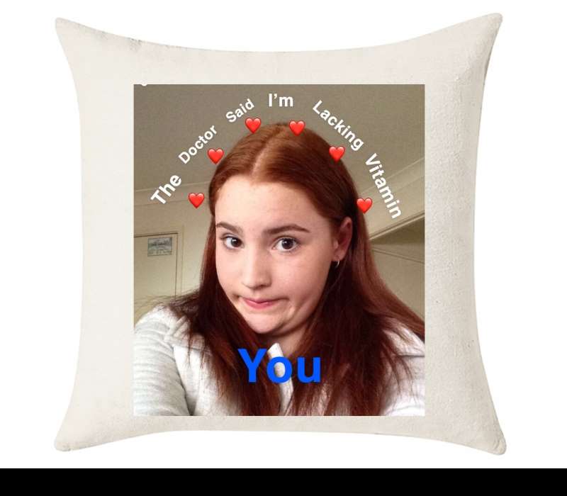 Custom Cushion Cover 50cm x 50 cm Off White