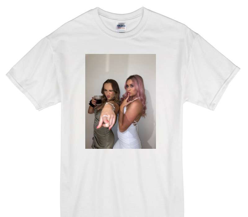 Custom Gildan 100% Cotton White T-Shirt