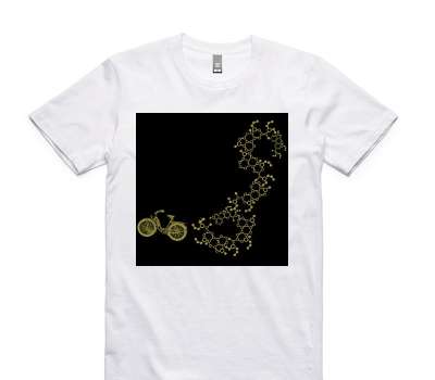 Custom AS Colour 100% Cotton White T-Shirt