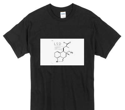 Custom Gildan 100% Cotton Black T-Shirt