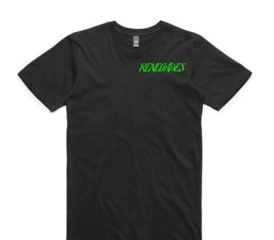 Custom AS Colour 100% Cotton Black T-Shirt