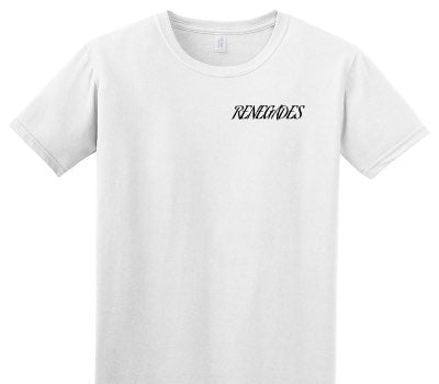 Custom Adult Soft Style 100% Cotton White T-Shirt