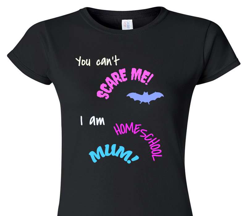 Custom Womens Soft Style 100% Cotton Black T-Shirt