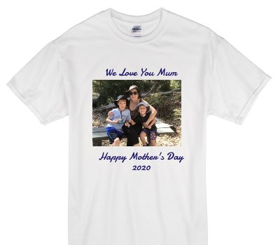 Custom Gildan 100% Cotton White T-Shirt