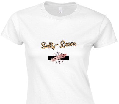 Custom Womens Soft Style 100% Cotton White T-Shirt