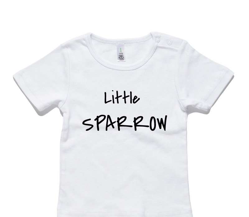 Custom AS Colour White Baby T-Shirt