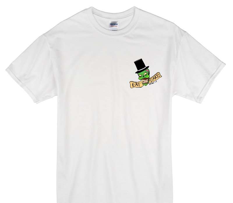 Custom Gildan 100% Cotton White T-Shirt