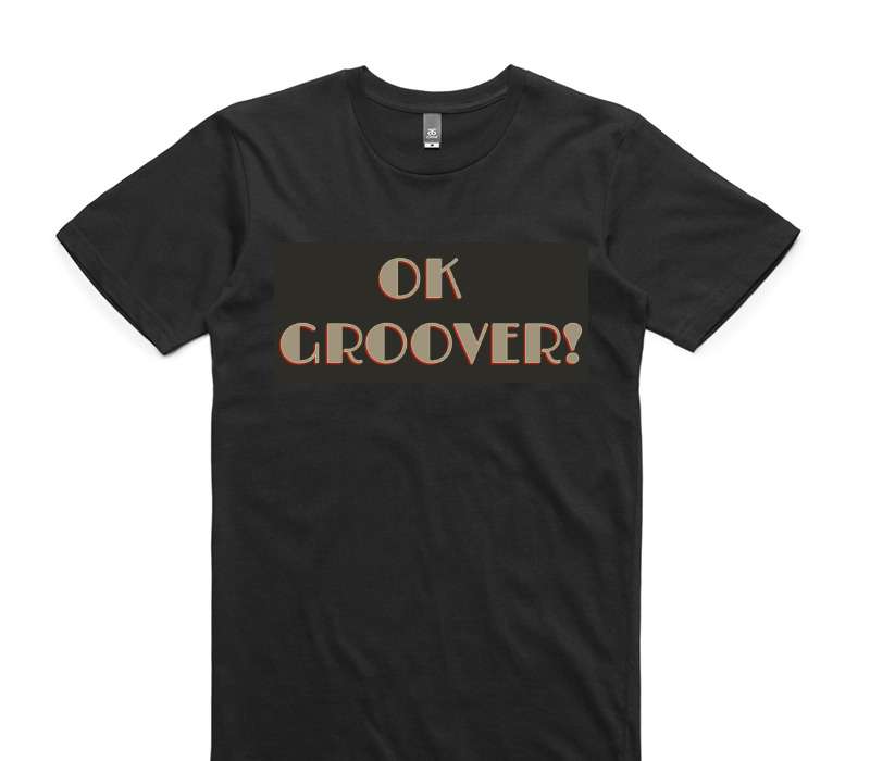 Custom AS Colour 100% Cotton Black T-Shirt