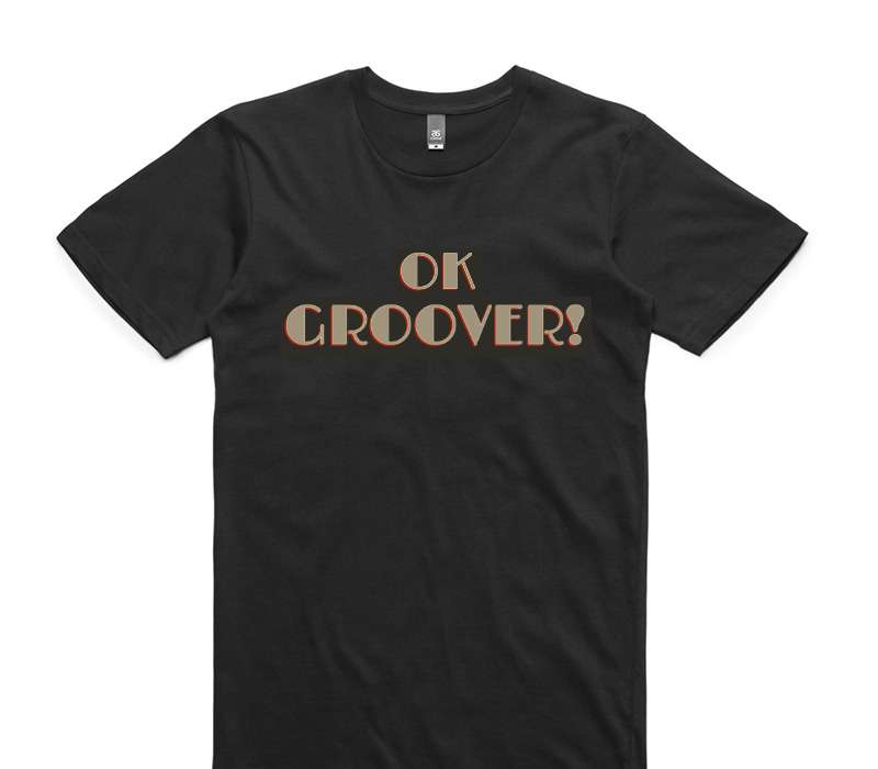 Custom AS Colour 100% Cotton Black T-Shirt
