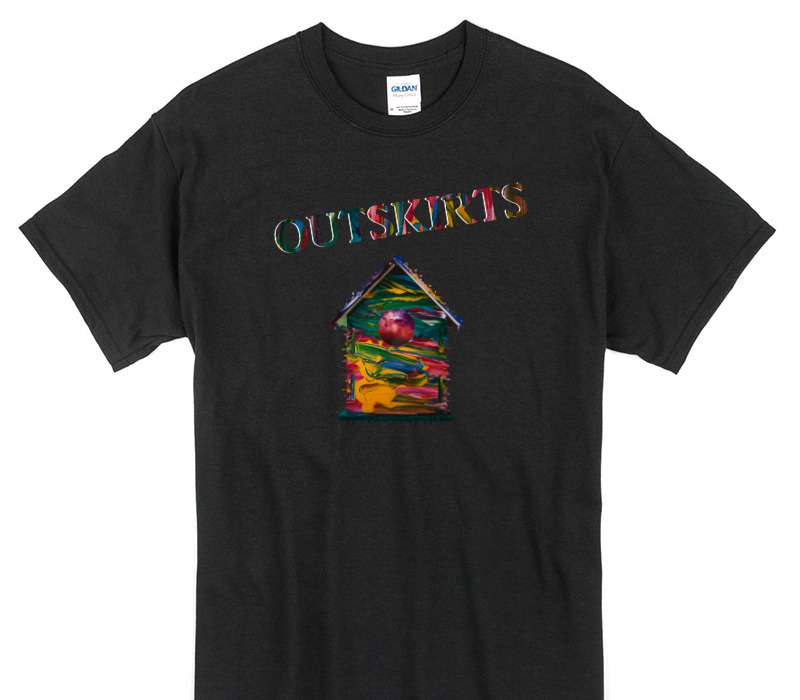 Custom Gildan 100% Cotton Black T-Shirt