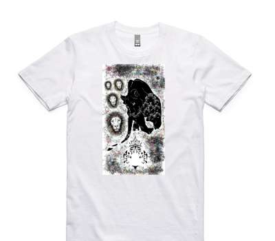 Custom AS Colour 100% Cotton White T-Shirt