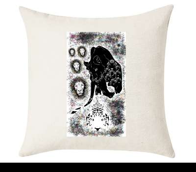 Custom Cushion Cover 50cm x 50 cm Off White