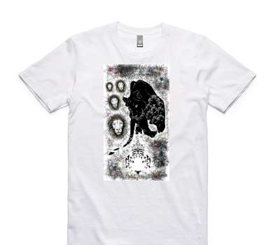Custom AS Colour 100% Cotton White T-Shirt