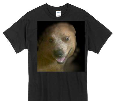 Custom Gildan 100% Cotton Black T-Shirt