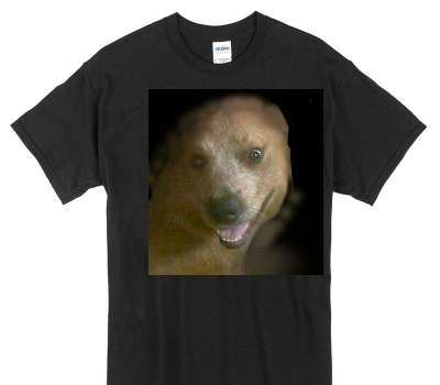 Custom Gildan 100% Cotton Black T-Shirt