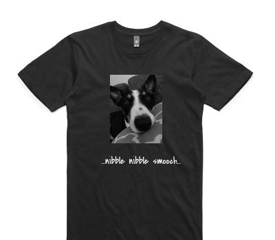 Custom AS Colour 100% Cotton Black T-Shirt