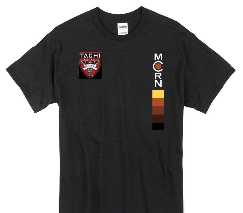 Custom Gildan 100% Cotton Black T-Shirt