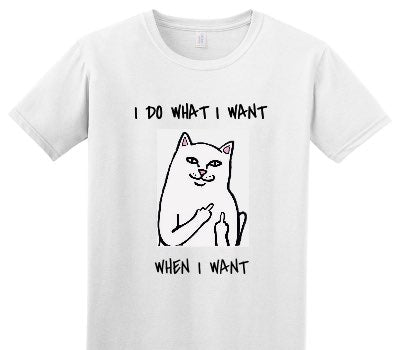 Custom Adult Soft Style 100% Cotton White T-Shirt