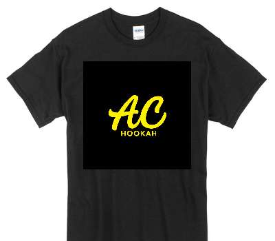 Custom Gildan 100% Cotton Black T-Shirt