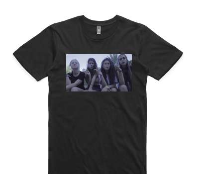 Custom AS Colour 100% Cotton Black T-Shirt