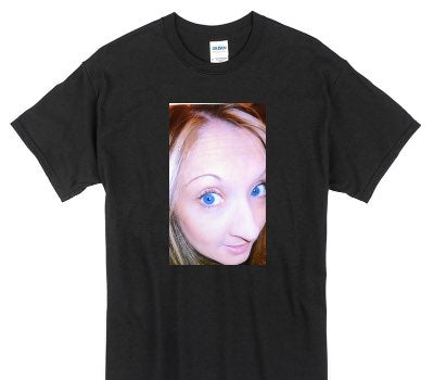 Custom Gildan 100% Cotton Black T-Shirt