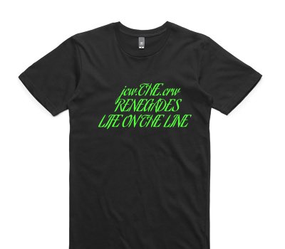 Custom AS Colour 100% Cotton Black T-Shirt