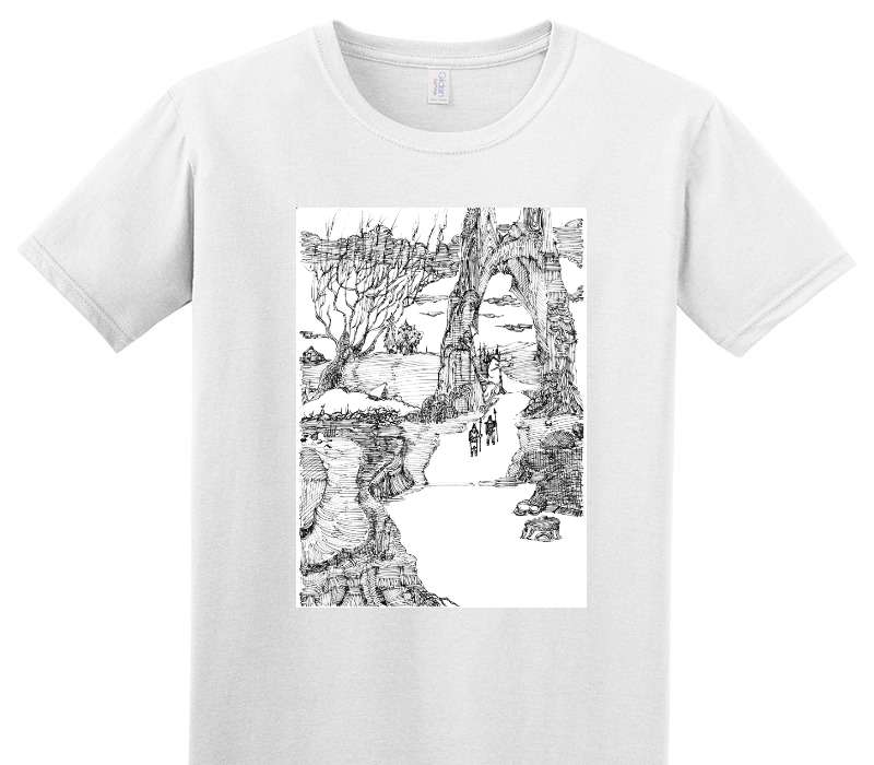 Custom Adult Soft Style 100% Cotton White T-Shirt