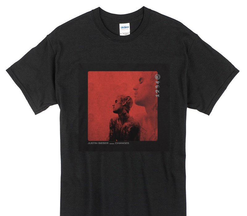 Custom Gildan 100% Cotton Black T-Shirt
