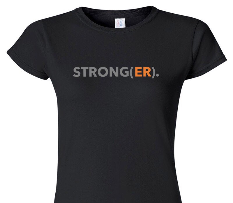 Custom Womens Soft Style 100% Cotton Black T-Shirt