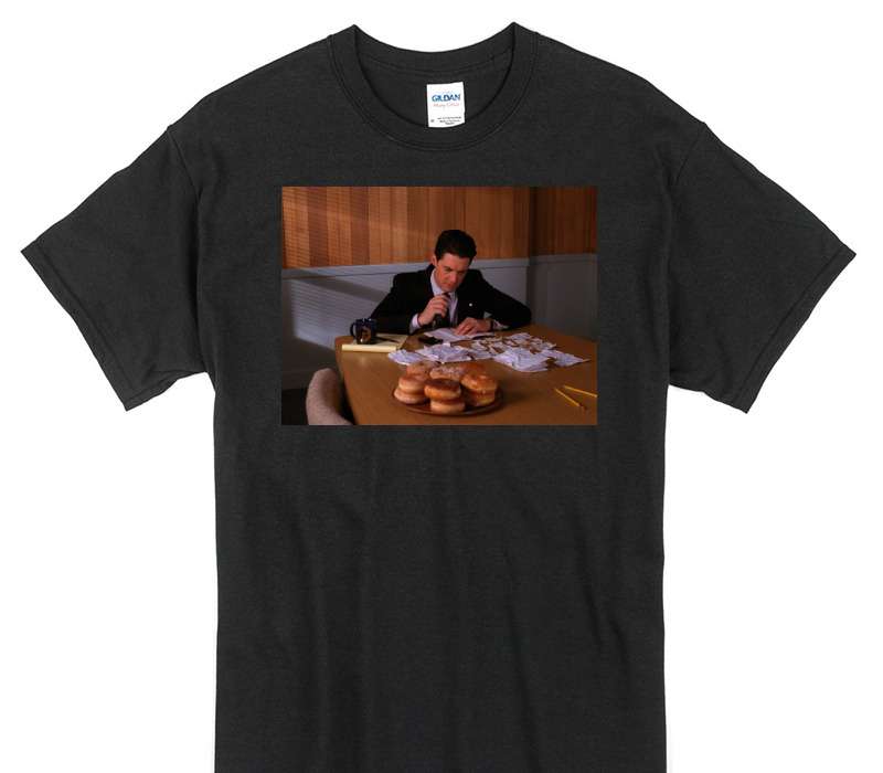 Custom Gildan 100% Cotton Black T-Shirt