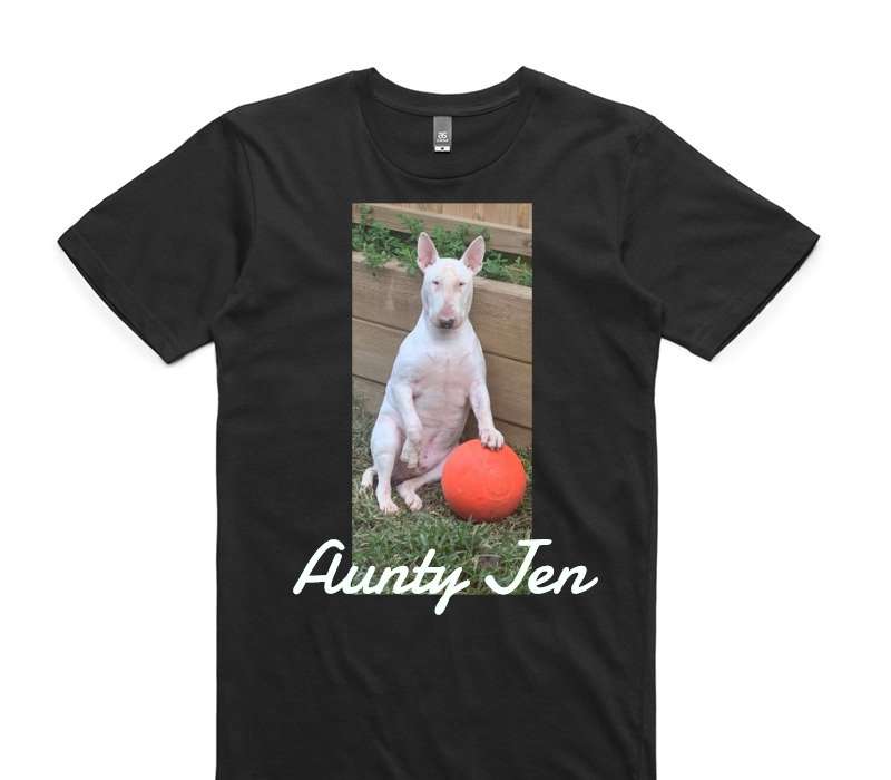 Custom AS Colour 100% Cotton Black T-Shirt