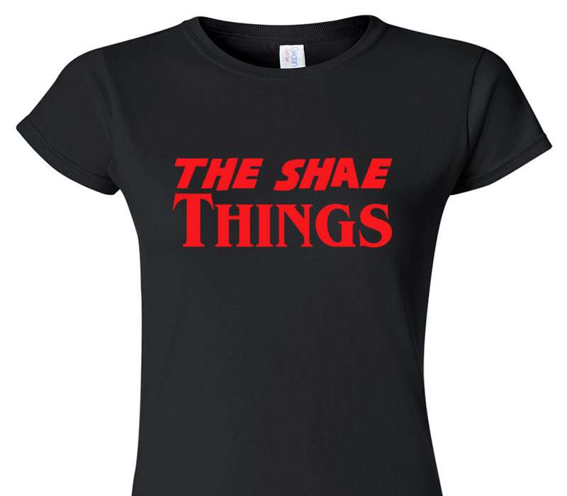 Custom Womens Soft Style 100% Cotton Black T-Shirt